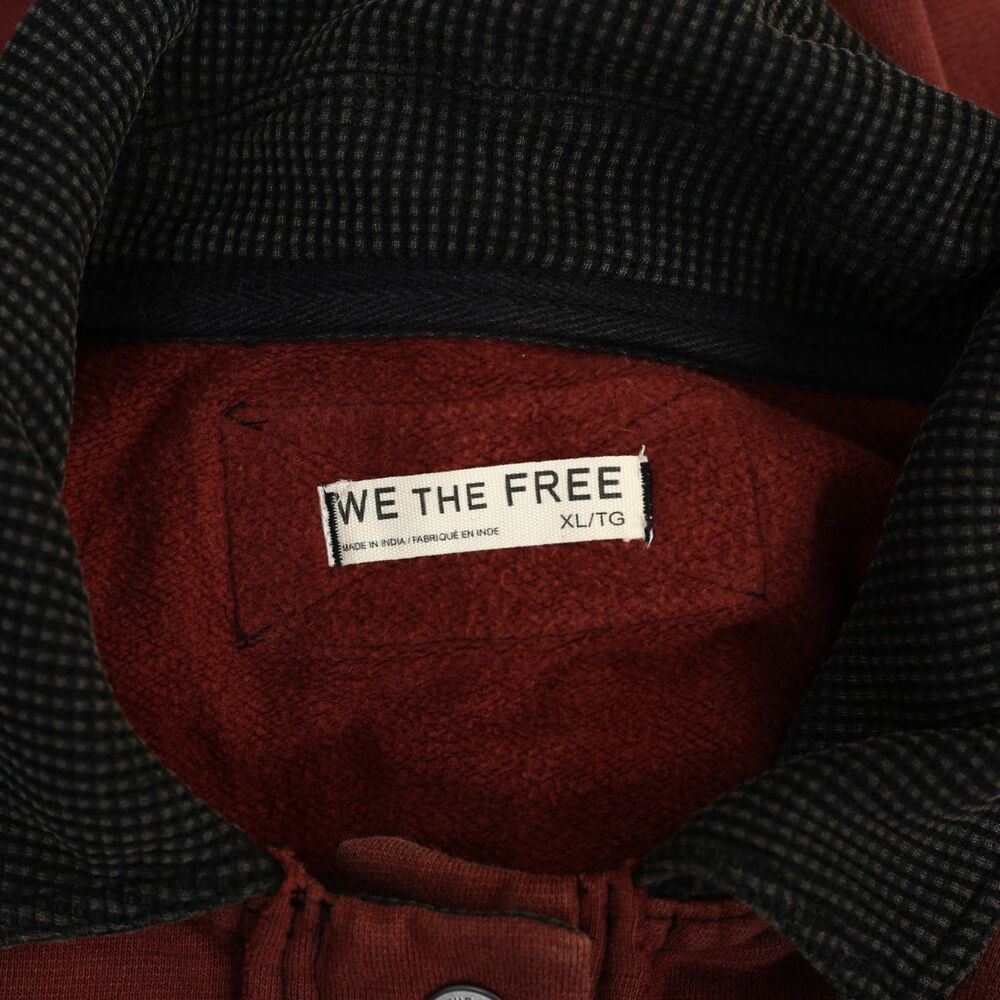 Free People We The Free Cabin Chore Jacket Top Buttondown Oversized XL 284351 - Picture 9 of 9